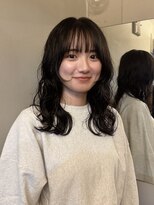 テテ ニコ(tete nico)&nbsp;long nuance perm