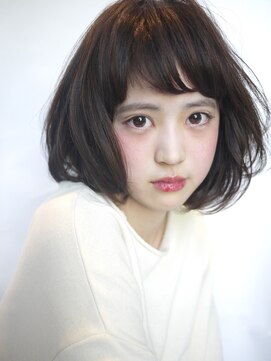 リパブリッシュ バイ ゴズウェルヘア(Republish by Goeswell Hair) 大人可愛いナチュラル カール ボブ