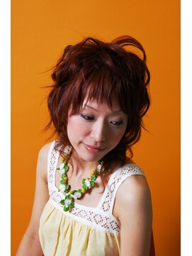 ヘアーアンドメイクアップMK 貝塚店(hair&make-up MK) ♪ナチュラルセミカール♪ by MK