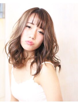 ガランテ(Galante) フリンジバング×オルチャンスタイル