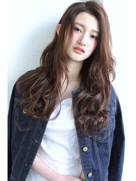 アクネ(ACNE) ACNE ラベンダーブラウンロング