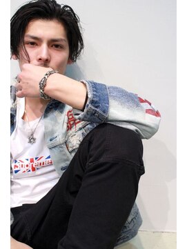 エル(EL by green) EL☆ルーズアップバング×ナチュラルブラック☆0112327997