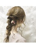 あみおろしアレンジ プリヘアアクセ 堺市