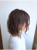 ふんわりウエーブショート