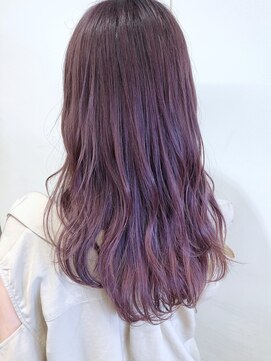 モリオフロムロンドン 大宮店(morio from London) 【担当坪井】ケアブリーチ  ピンクパープル