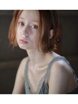 ラべリー 池袋(LOVELEY) オレンジベージュ　ヘアカラー　【池袋】