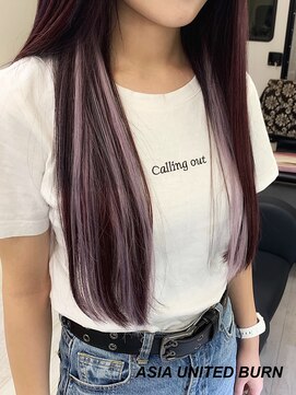 エイジア ユナイテッド バーン(ASIA UNITED BURN) ◆ASIA◆ inner amethyst