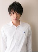 ≪mod's men≫ビジネスにも好感度◎束感カットブラックショートF