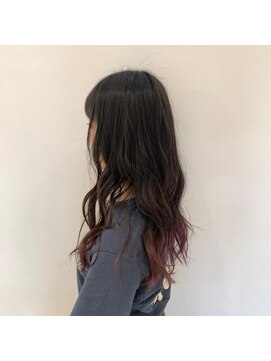 ネオヘアー 京成曳舟店(NEO Hair) ウェーブロング×裾カラー【京成曳舟】