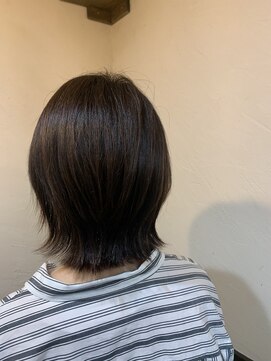 ヘア(hair) 肩上ボブ