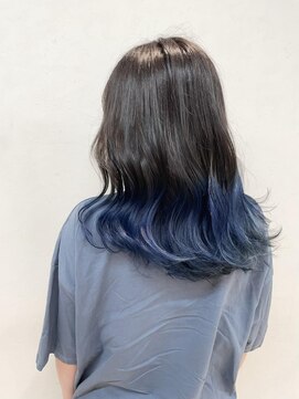 ミューバイケンジ(miu by KENJE) miu&清水大誠　♯ブルーカラーグラデーション♪