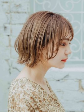 チェス(CHESS) マロンベージュレイヤーボブ