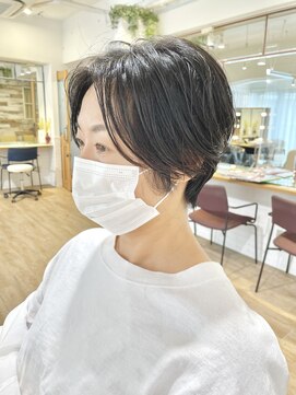 ロンドアジュール 横浜(Lond azur) 30代40代50代　骨格補正　ハンサムショート