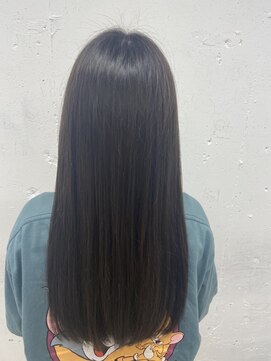 アンドブルー(and blue) 艶髪*ブルーブラック