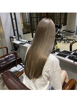 リベルテ銀座　20代 艶髪×ミルクティーグレージュ