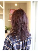 ブリーチあり/イルミナカラー/ピンクカラー