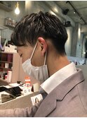 刈り上げマッシュでスッキリ爽やか！