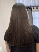 アトリエドゥーディマンシュ atelier doux dimanche&nbsp;秋色カラー&サラサラストレート