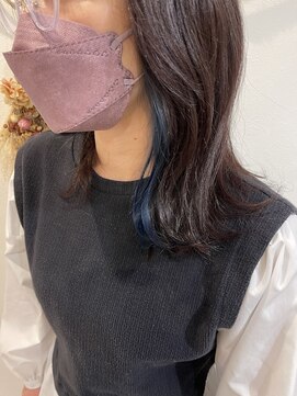 ルヴェール 本店(LeVert) ラベンダーアッシュ×ブルー