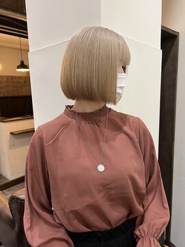 ハウンド(HAWND) milk blond×bob