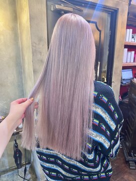 アンリ(Henri) 【かしむらゆうか】ホワイトラベンダー/ブリーチ/ケアブリーチ