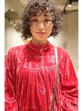 ビビト(bibito) bibito ネオソバージュ  ウェーブボブ　パーマパリジェンヌ