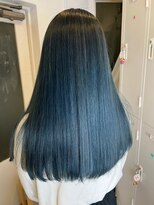 ナンバー ユアイロ 川崎(N° uairo)&nbsp;【末安】navy×ストレート