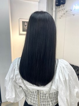 ナンバースリー 溝の口店(Number Three) ネイビーブラック×ウルトワトリートメント