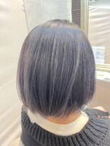 ヘアーリゾートガーデン 南柏店(Hair Resort Garden)&nbsp;重めボブ＋グラデーションハイライト