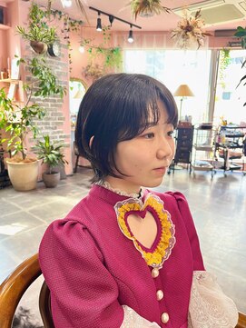 ヤード 藤沢(YARD) ウルフエッセンスのあるショート。【藤沢/藤沢駅】