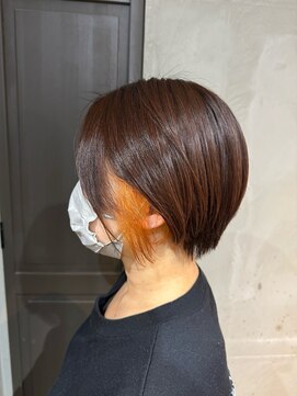 アクト 三鷹店(ACT) オレンジインナーカラー