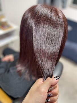 トレパルッキエーレ(tre parrucchiere) ［-tre-］レッドブラウンカラー　20代/30代/40代