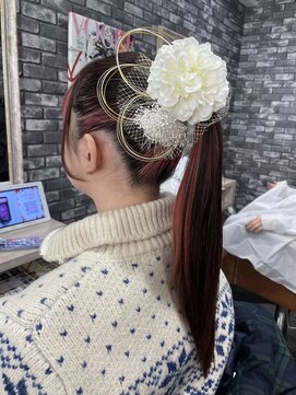 リリー シンジュク(Lilly) 【Lilly新宿】#アレンジ#ヘアセット#ポニーテール