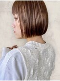 20代30代40代50代 大人可愛い★小顔ボブ丸みショート