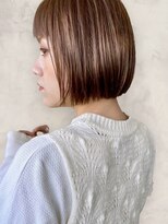 ヘアープロデュース ラピセット 松山(Lapset) 20代30代40代50代 大人可愛い★小顔ボブ丸みショート