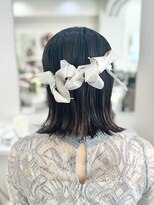 ヘアセット&メイク専門店 カスミ(Kasumi)&nbsp;タイトハーフアップ