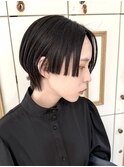 ハンサムショート×モードブラック