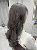 シークレットハイライト×アッシュグレージュ/赤味抹殺/透明感