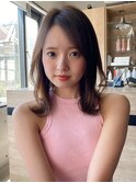 前髪 メルティーカラー 似合わせカット 小顔"