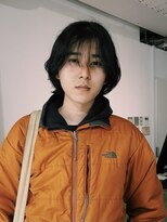 =メンズボブ/スパイキーショート/ニュアンスパーマ／MEN’S HAIR