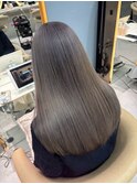 イメチェン外ハネボブ美髪ワイドバングレイヤー髪質改善縮毛矯正