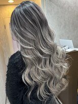 ルーゼン(LUXEN)&nbsp;【LUXEN】ホワイトグレージュバレイヤージュ