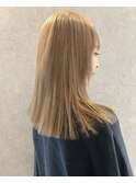 韓国スタイル/ベージュカラー/髪質改善/熊本/上通り/並木坂