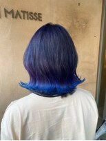 マティス 室見店(MATISSE)&nbsp;ボブスタイル￥デザインカラー