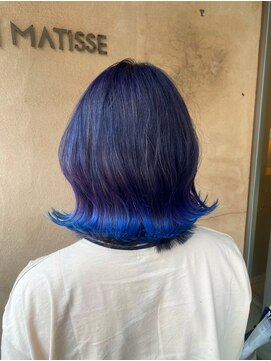 マティス 室見店(MATISSE) ボブスタイル¥デザインカラー