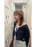 【natsuki限定】ｊｒスタイリストWカラー＋カット￥14740～