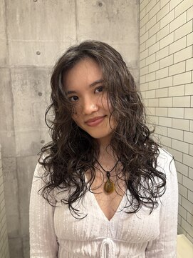 ハレル 戸塚(HAREru.) 外国人風レイヤーパーマ