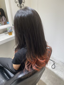 ウィル 荒牧(WILL) 毛先だけダブルカラー