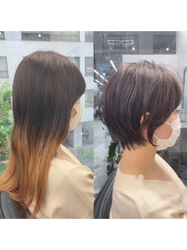 アンセンス バイ モードケイズ(ANSENS by Mode K's) 【20代30代40代】イメチェンBEFORE→AFTER【銀座　銀座一丁目】