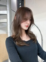 シキ 渋谷(siki)&nbsp;ベージュカラー/ブリーチなしダブルカラー/赤 み消し/渋谷/原宿